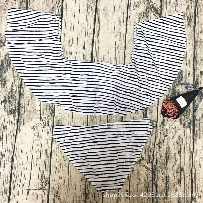 Комплект бикини с оборками F4673Ruffled